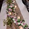 2 Pcs Artificial Flowers Garland for 0utdoors Faux Gardenia Garland